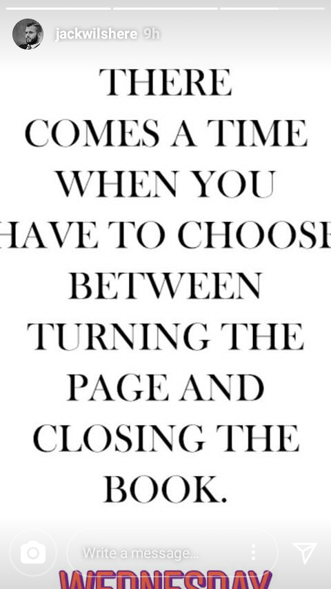 Jack Wilshere on Instagram