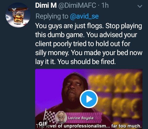 Arsenal Fans frustrated with Ramsey's representatives