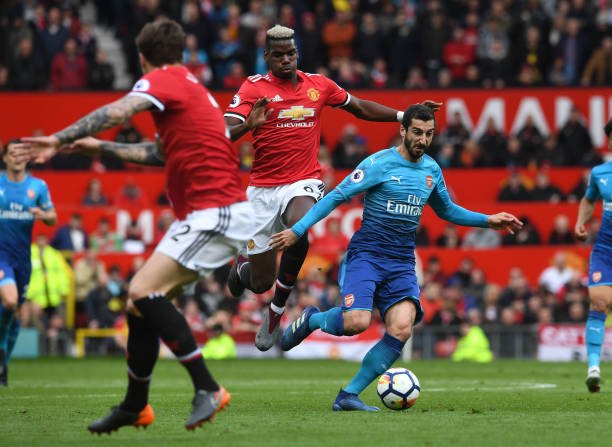 Arsenal Vs Manchester United