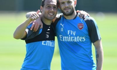 SANTI CAZORLA AND JACK WILSHERE
