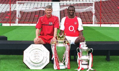 ARSENE WENGER AND PATRICK VIEIRA