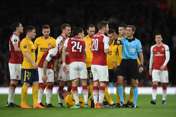 ARSENAL VS ATLETICO MADRID 2018