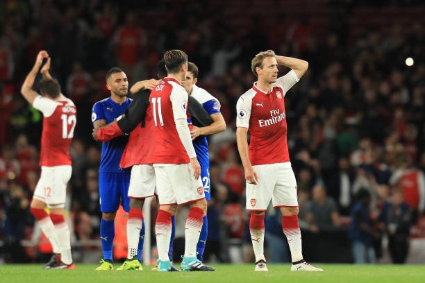ARSENAL VS LEICESTER CITY