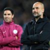 MIKEL ARTETA AND PEP GUARDIOLA