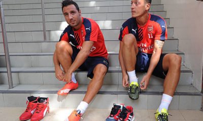 SANTI CAZORLA AND MESUT OZIL