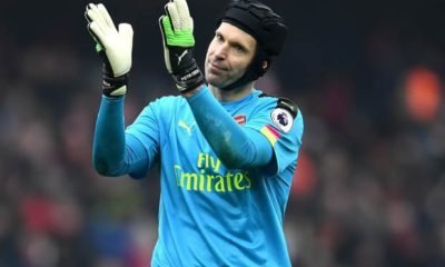 Arsenal goalkeeper Petr Cech