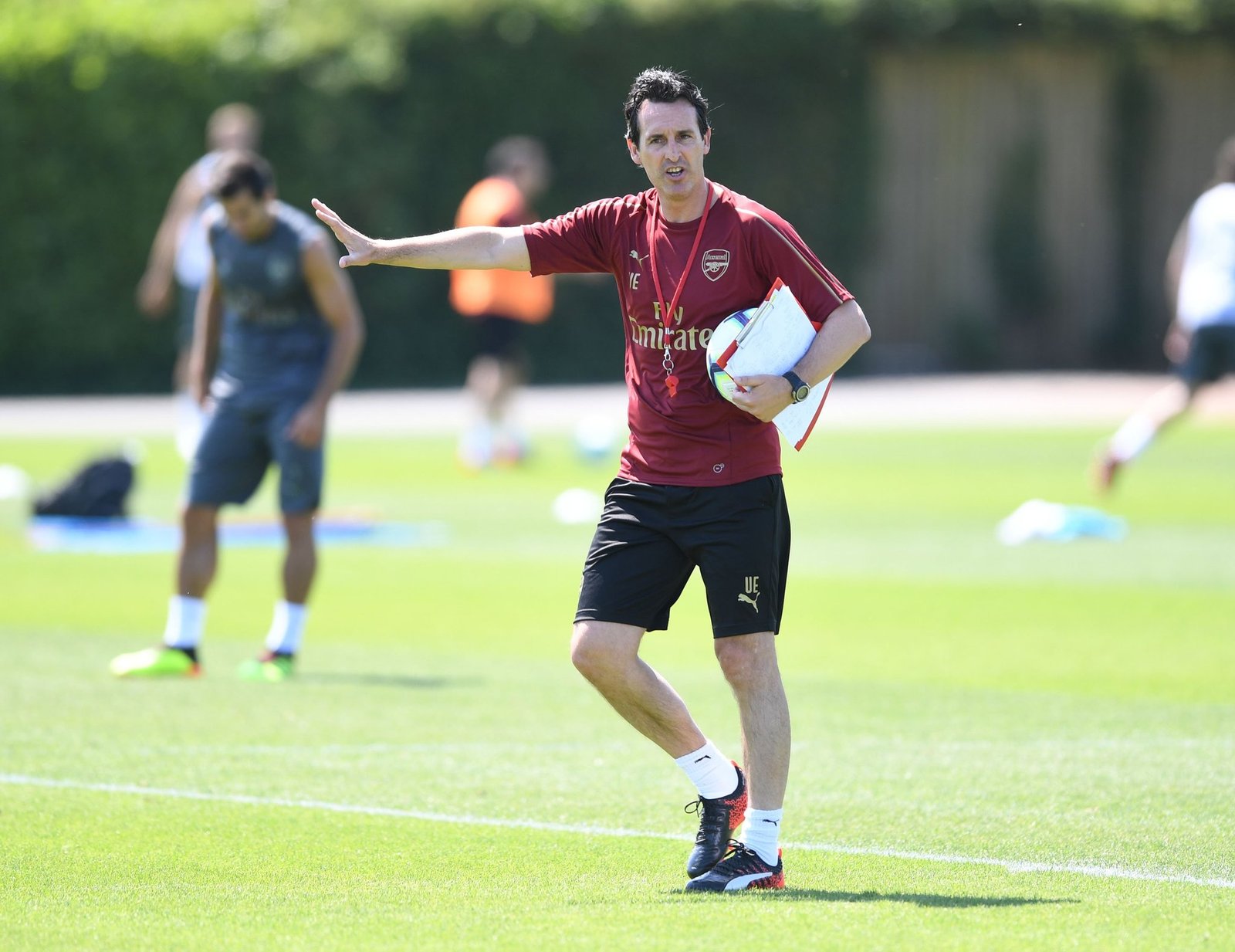 Unai Emery In Training