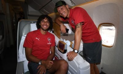 Arsenal Squad Travels To Singapore