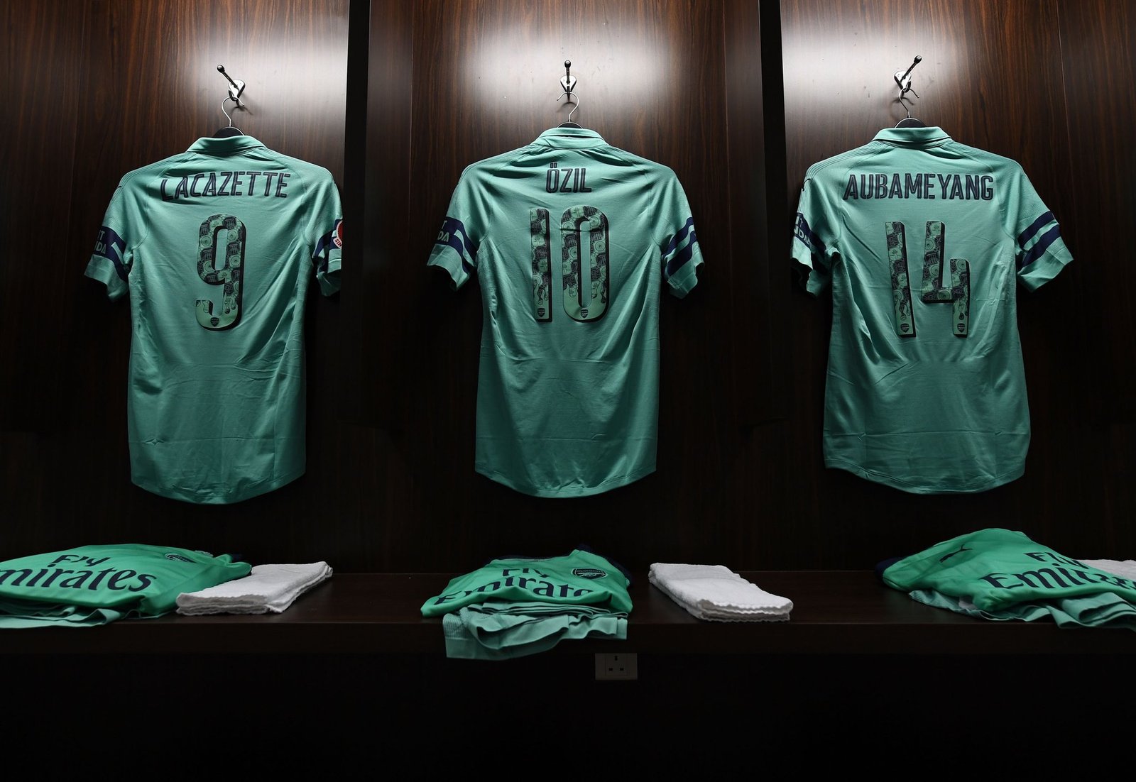 Aubameyang, Lacazette and Ozil