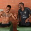 Alexandre Lacazette and Pierre-Emerick Aubameyang