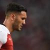 Arsenal striker Lucas Perez