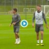 Arsenal Players In Training