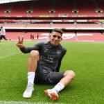Lucas Torreira at the Emirates Stadium