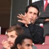 Unai Emery attending Arsenal under 23