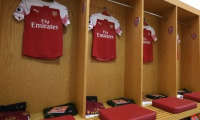 Arsenal Dressing Room
