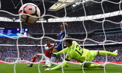 Aaron Ramsey Scores Against Chelsea