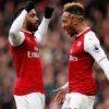 Aubameyang and Lacazette