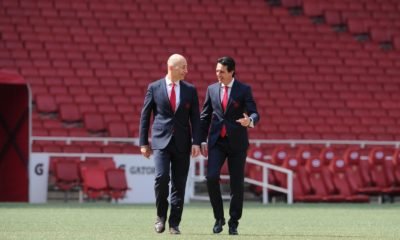 Ivan Gazidis and Unai Emery