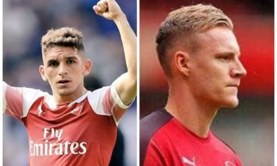 Bernd Leno and Lucas Torreira