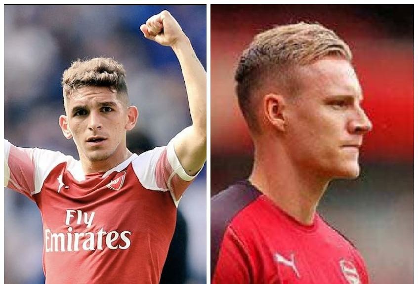Bernd Leno and Lucas Torreira