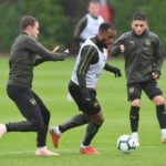 Lacazette and Lucas Torreira