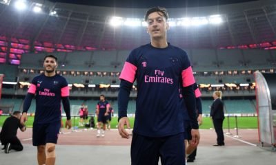 Sead Kolasinac and Mesut Ozil