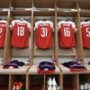 Arsenal Dressing Room