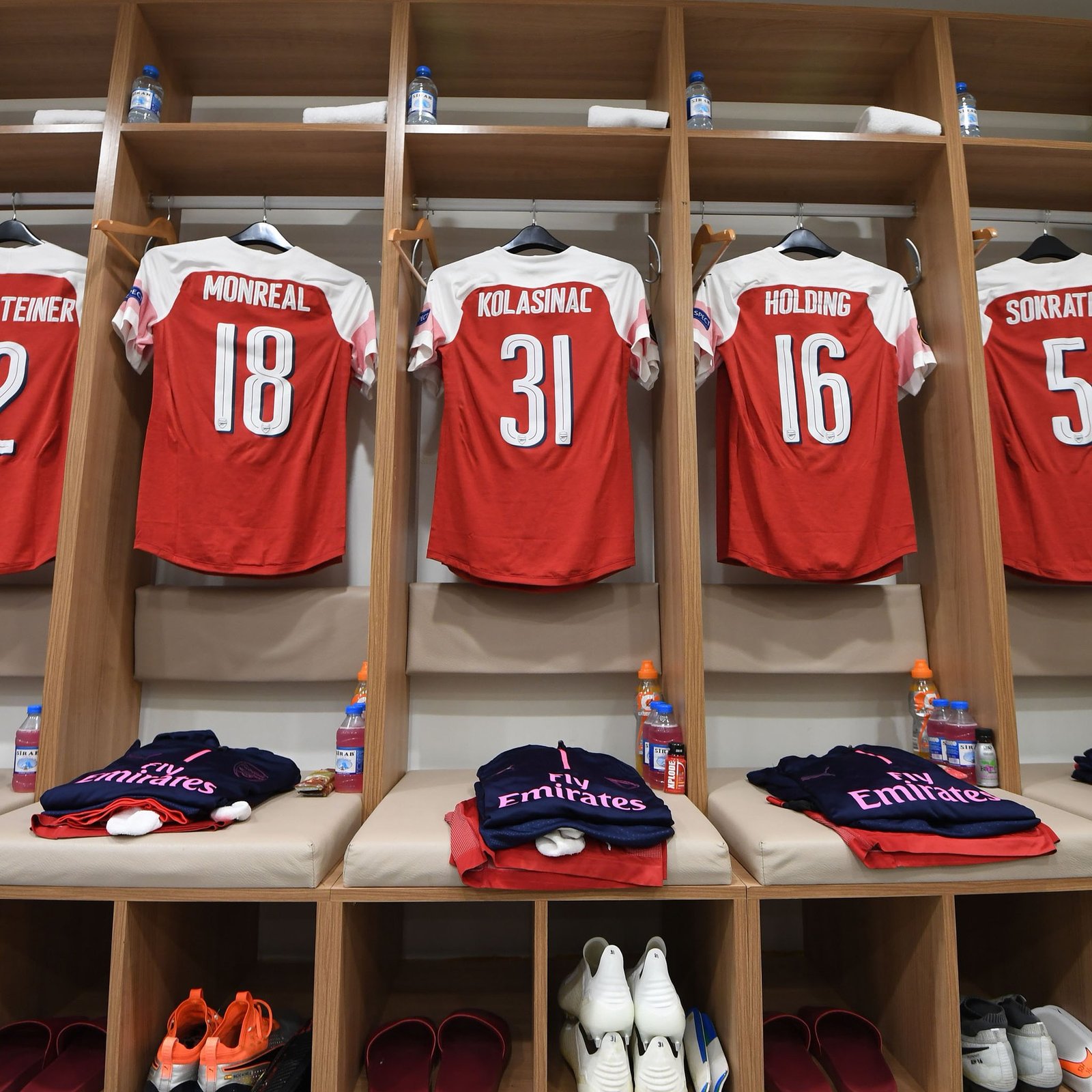 Arsenal Dressing Room
