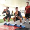 Granit Xhaka and Lucas Torreira